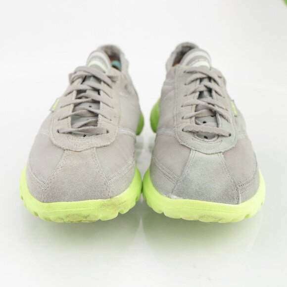 Skechers Womens Go Walk Running Shoe Size 6  Gray Neon Yellow Sneaker Trainers - Picture 2 of 12
